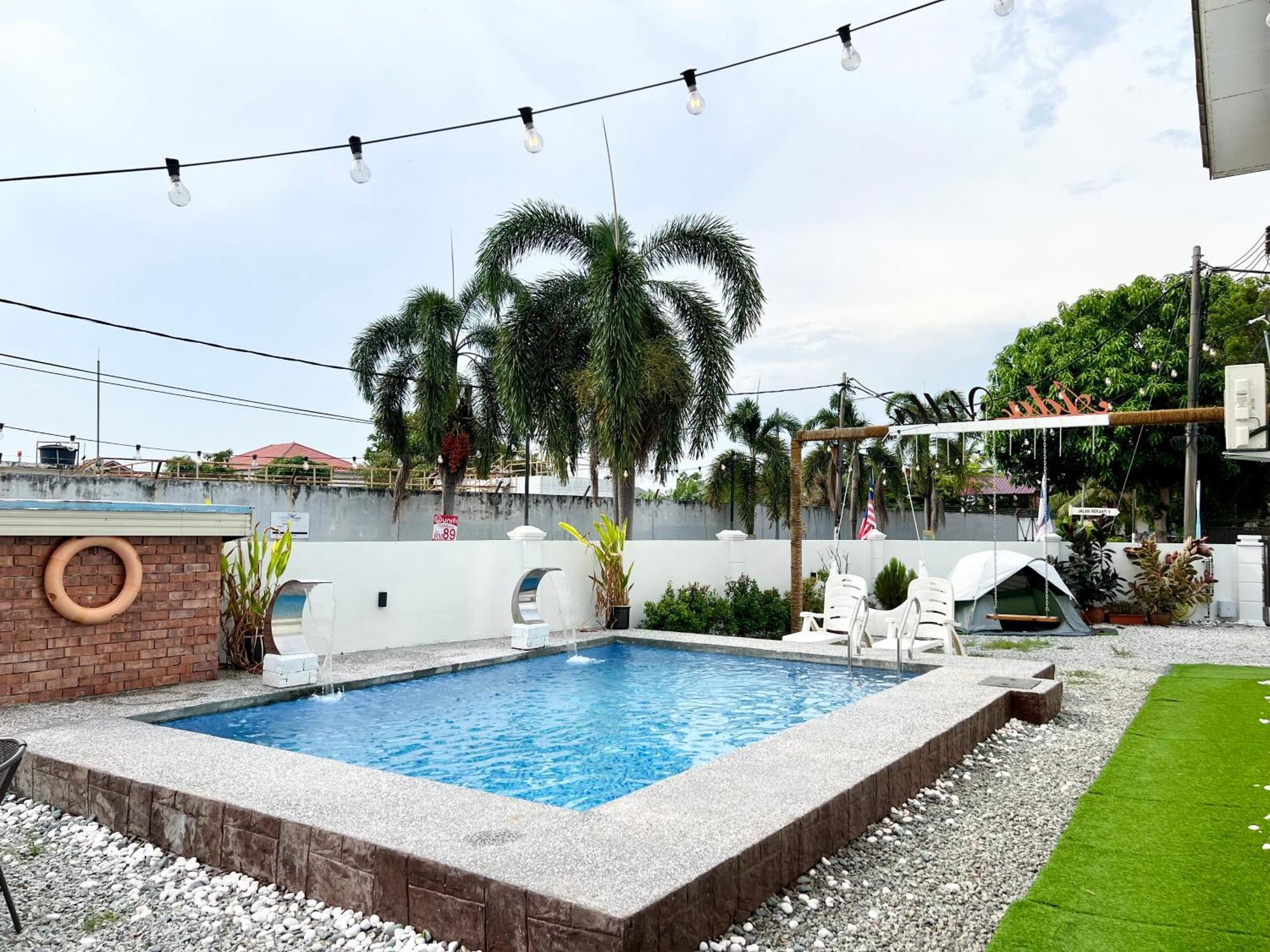 Klebang Melaka Private Pool 12Pax-4Br-Sing K-Coway Villa Exterior foto